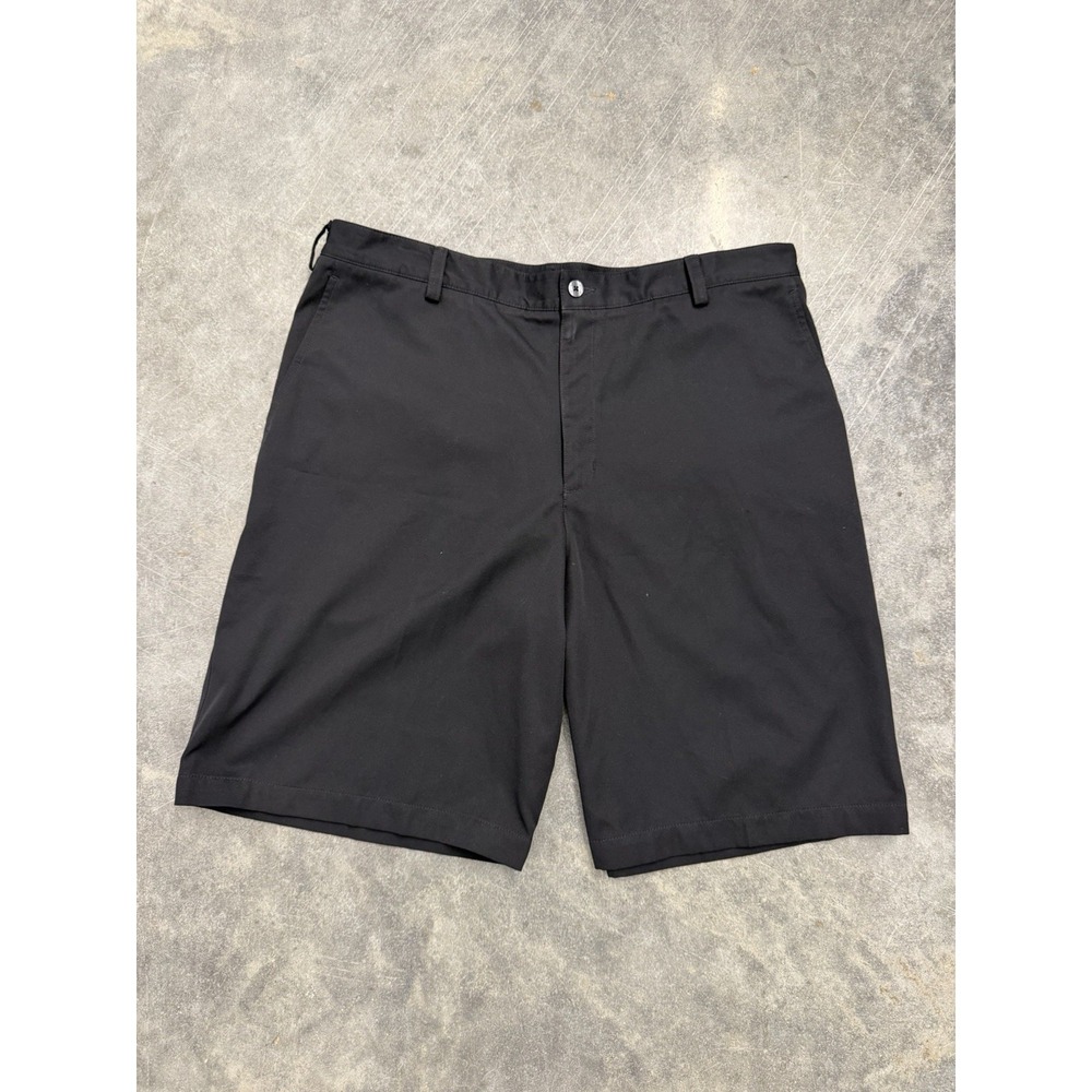 Nike Golf Dri Fit Shorts Mens 38 Black Performance Flat Front